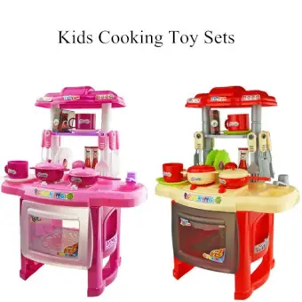 kids cooking play