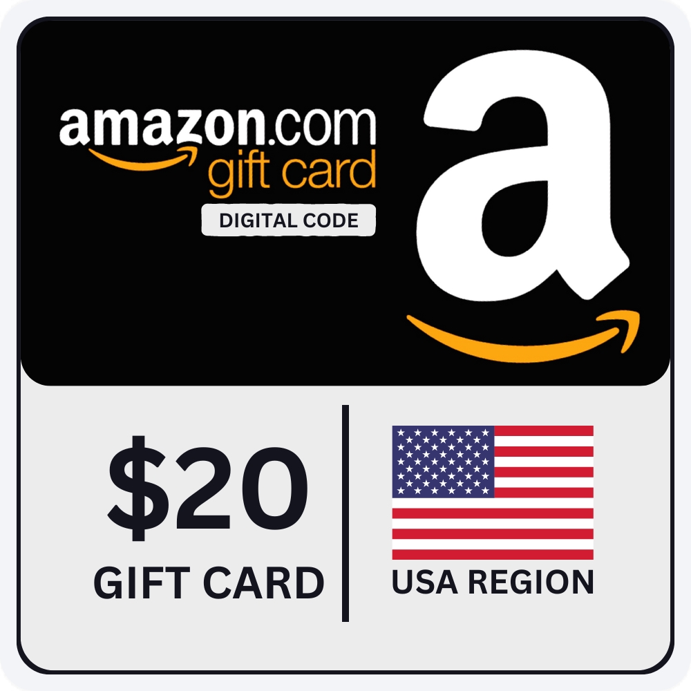 Amazon Gift Card USD 20 USA Region Daraz.lk