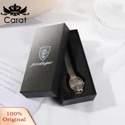 Carat Letter Print Watch Box Watch Storage Box Watch Gift Box Soft