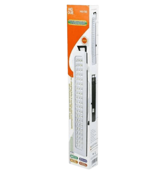 Led Rechargeable Lighting Emergency Lamp Hg-720 Torch Light Energy Saving. 