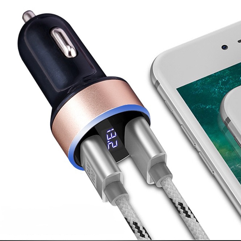 【black】 Car Charger Dual USB Adapter For BMW E46 E52 E53 E60 E90 E91 E92 F30 F20 F10 F13 M3 M6 X1 X3 X5. 