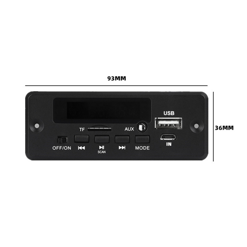 【FOOT SOFA】Ro jozor Folder playback 5V And 12V With Amplifier MP3 Decoder Board With Recording Call Lossless Motherboard With. 
