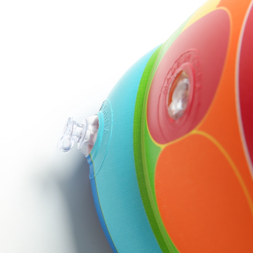 Thickened Swimming Ring Equipment Float Double Airbag Long White Silk Sleeves Rainbow Water Wing Swimming Arm Circle Beginner. 