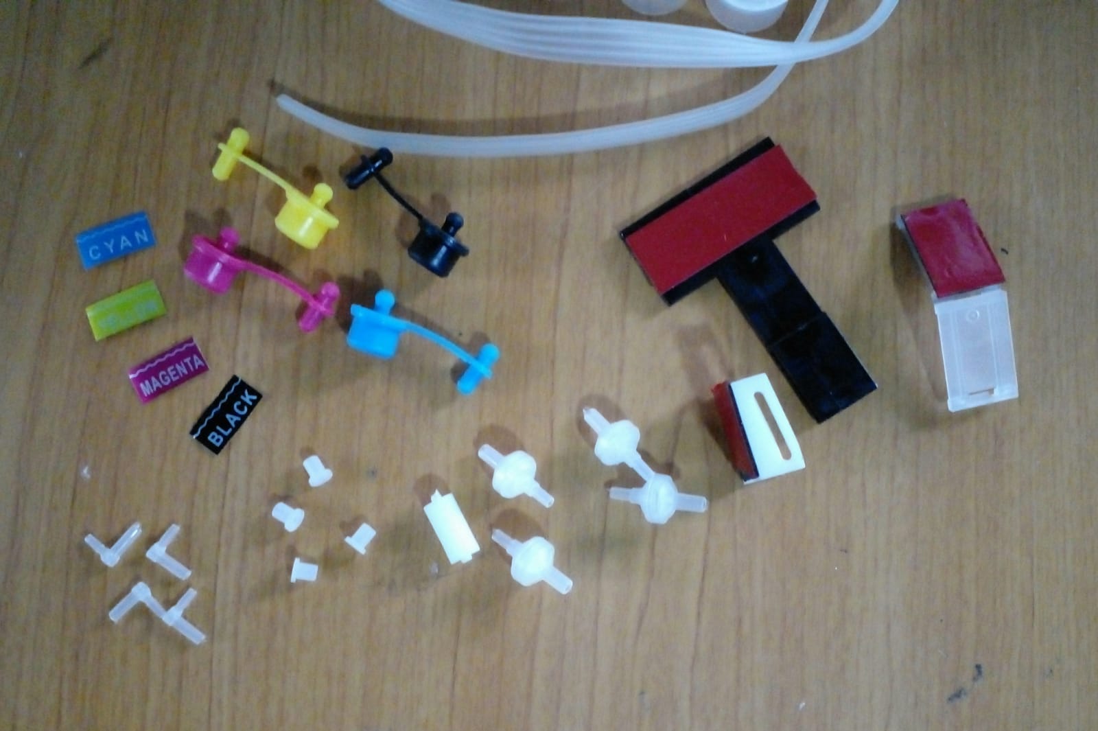 4 colour refill CISS UNIT INK TANK for HP printers. 