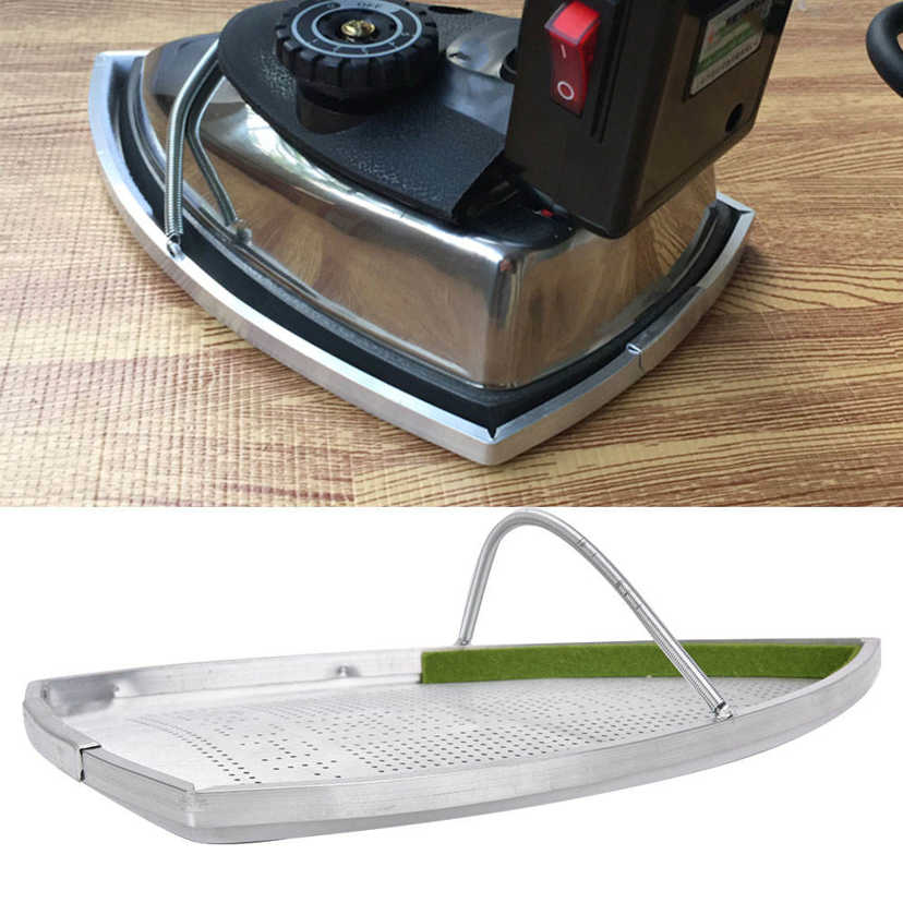 Home Teflon Aluminum Made Industrial Electric Iron Plate Shoe Protective Cover. 