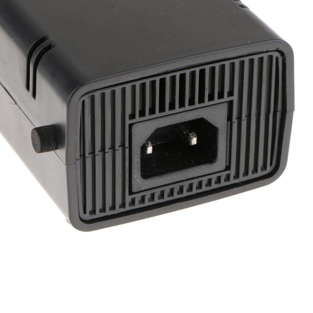 Power Supply Cord AC Adapter Power Brick Replacement Charger for Xbox 360 Slim 360 S with Cable Auto Voltage 100-245V, EU Standard. 