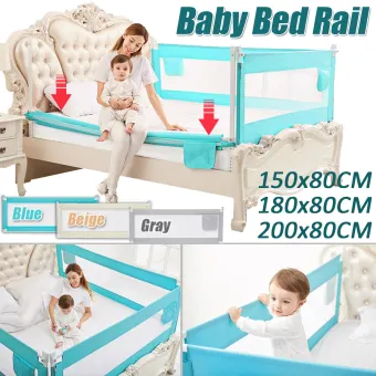 baby bed rail protector