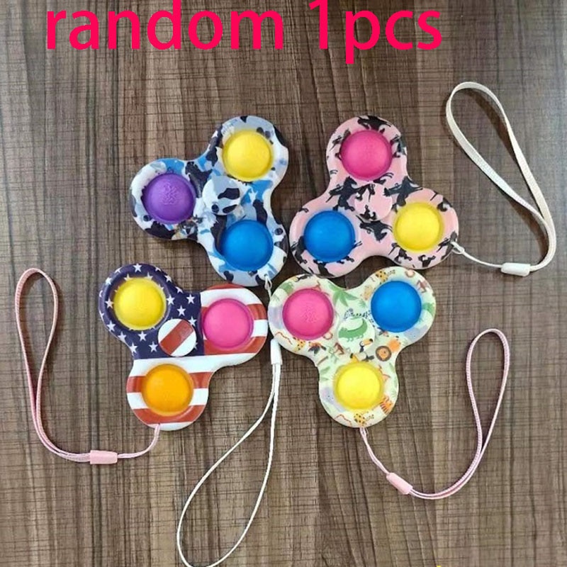 Camo Fidget Toys Spinner Stress Relief 