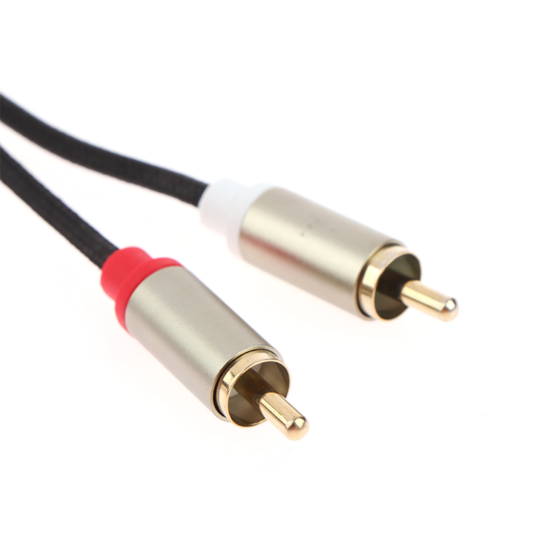 TypeC To RCA Audio Cable 2RCA Aux Cord Converter USB C Line Speaker Amplifier. 