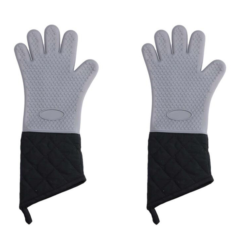 Oven Mitts, High Temperature Antiscald Thick Heat Insulated Microwave