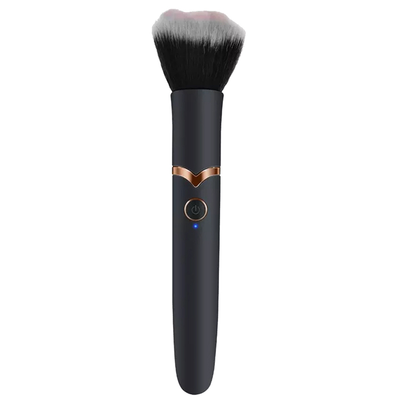 Cosmetics Makeup Blending Brush with 10 Vibration Frequencies for Quick Makeup Electric Makeup Puff Applicator