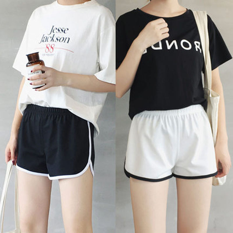 【GUTTY Lifestyle Store

】（NEW） sports shorts loose running pajamas all-match women. 