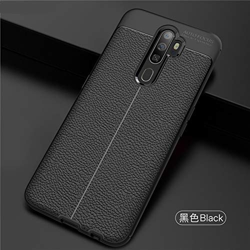 oppo a5 2020 back cover leather