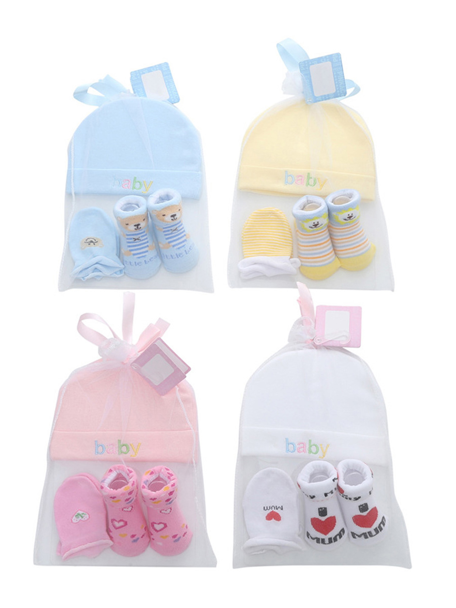 baby boy mittens and socks