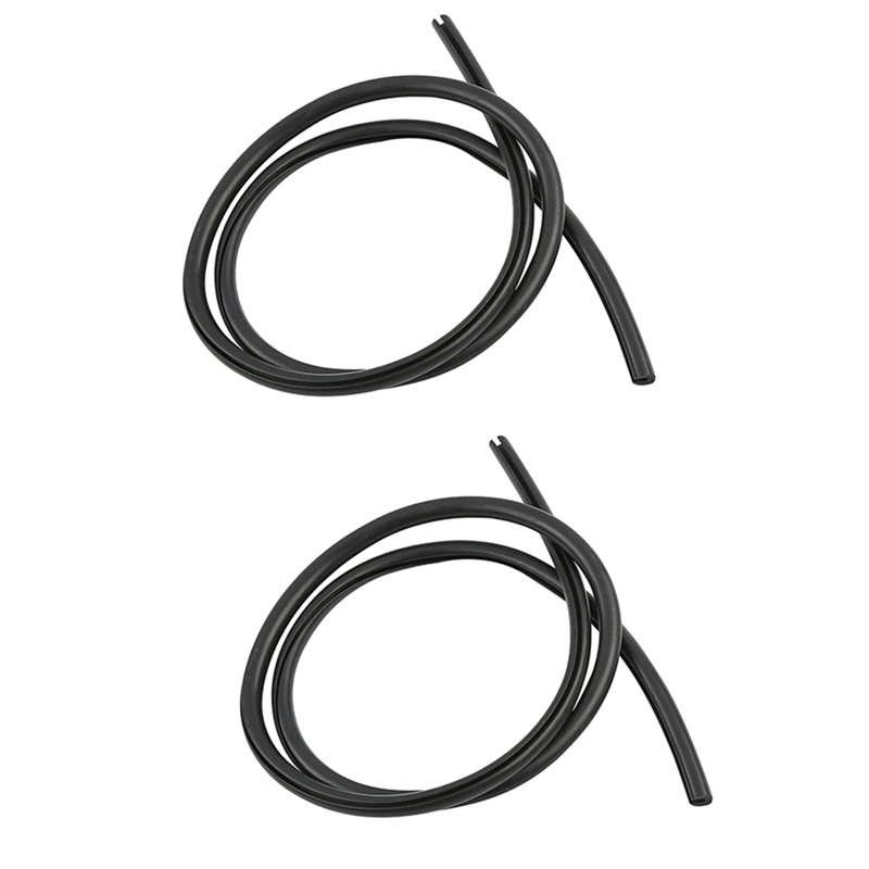 2PCS Black 39In Inner Fairing Trim Seal Fit for Harley Touring Electra Street Glide Parts