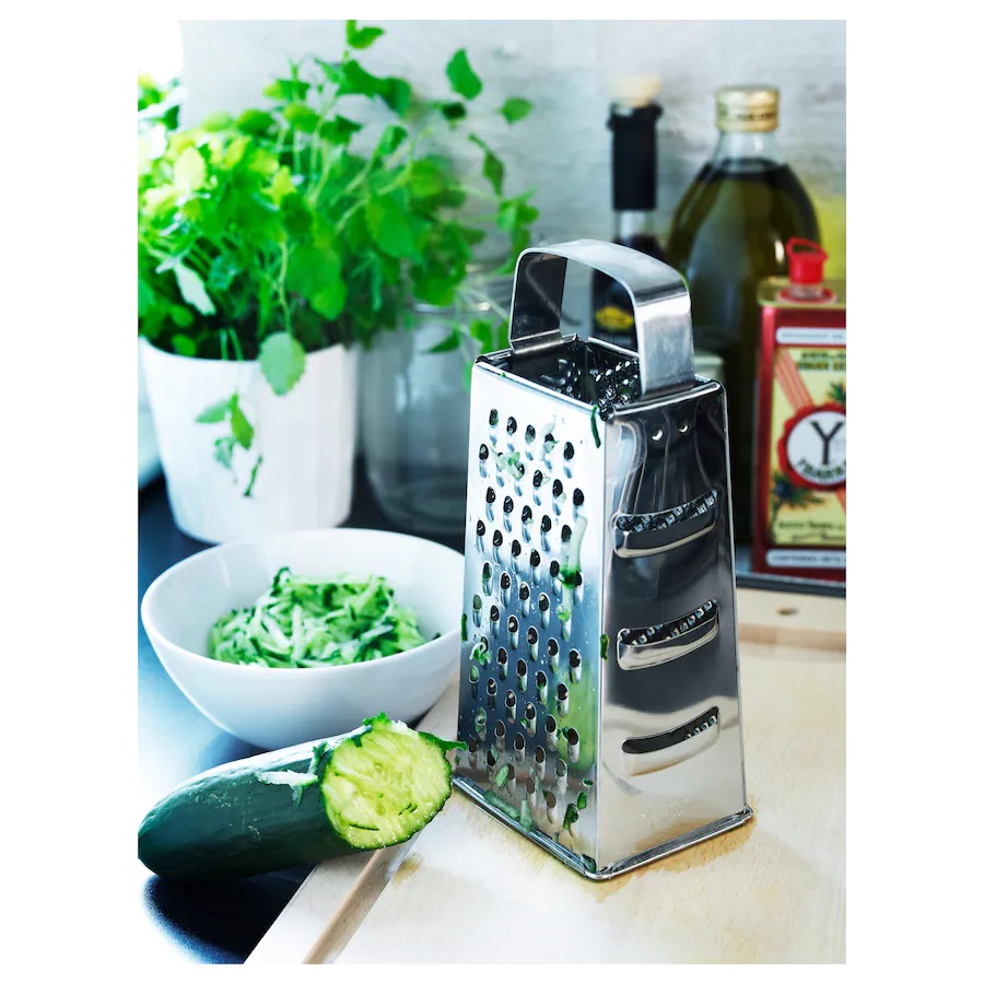 IKEA IDEALISK Grater, stainless steel. 