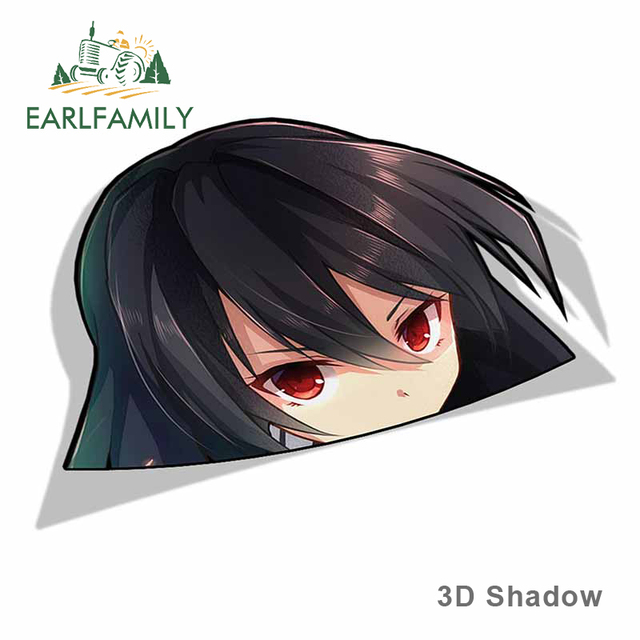 13cmx9.4cm pour Akame Ga KILL Akame autocollants de voiture