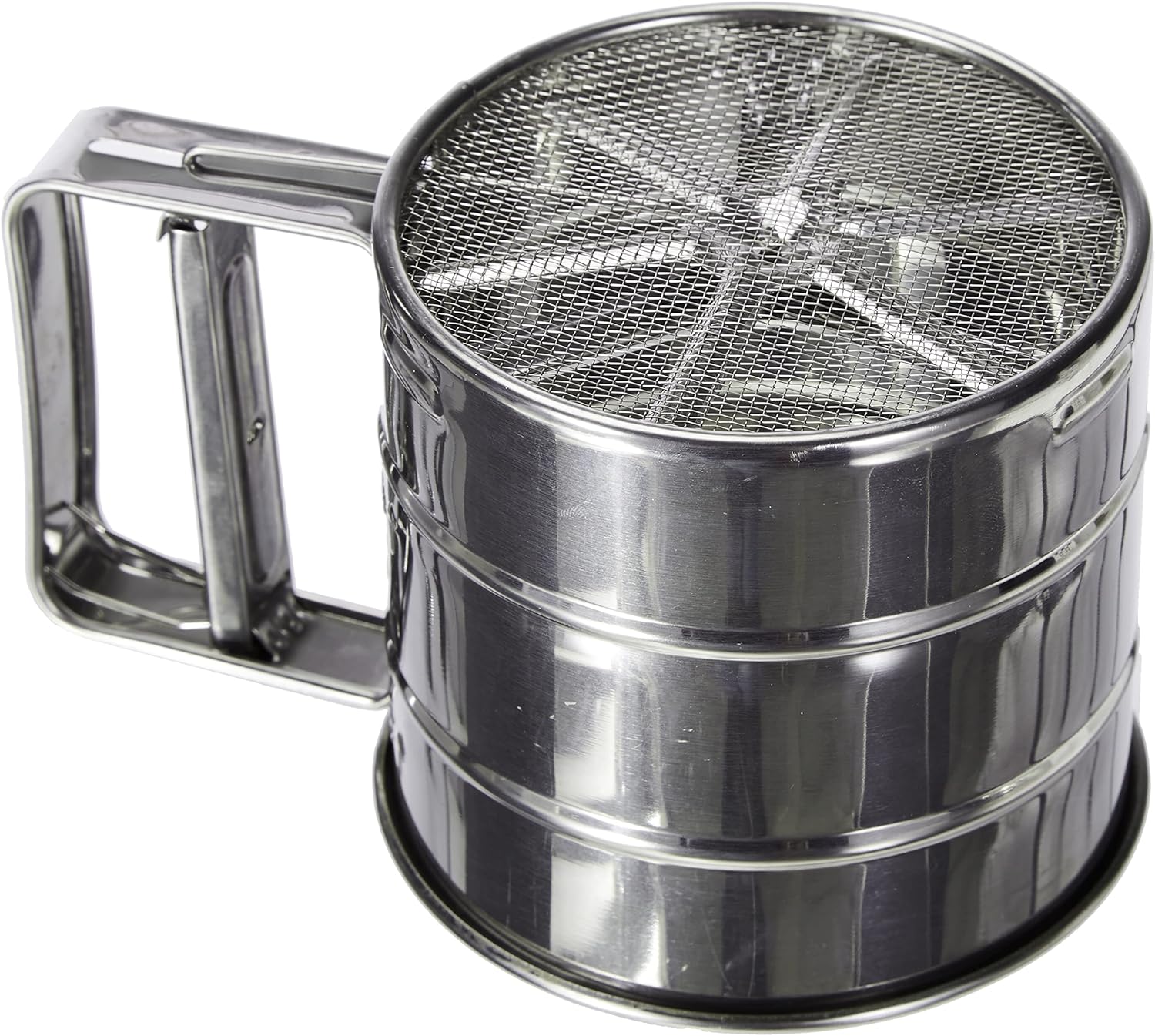 Flour Sifter, Baking Sifter Cup, Sifter for Baking, Flour Sieve , Stainless Steel Handheld Baking Sieve Cup for Sugar, Flour, Coffee Powder. 