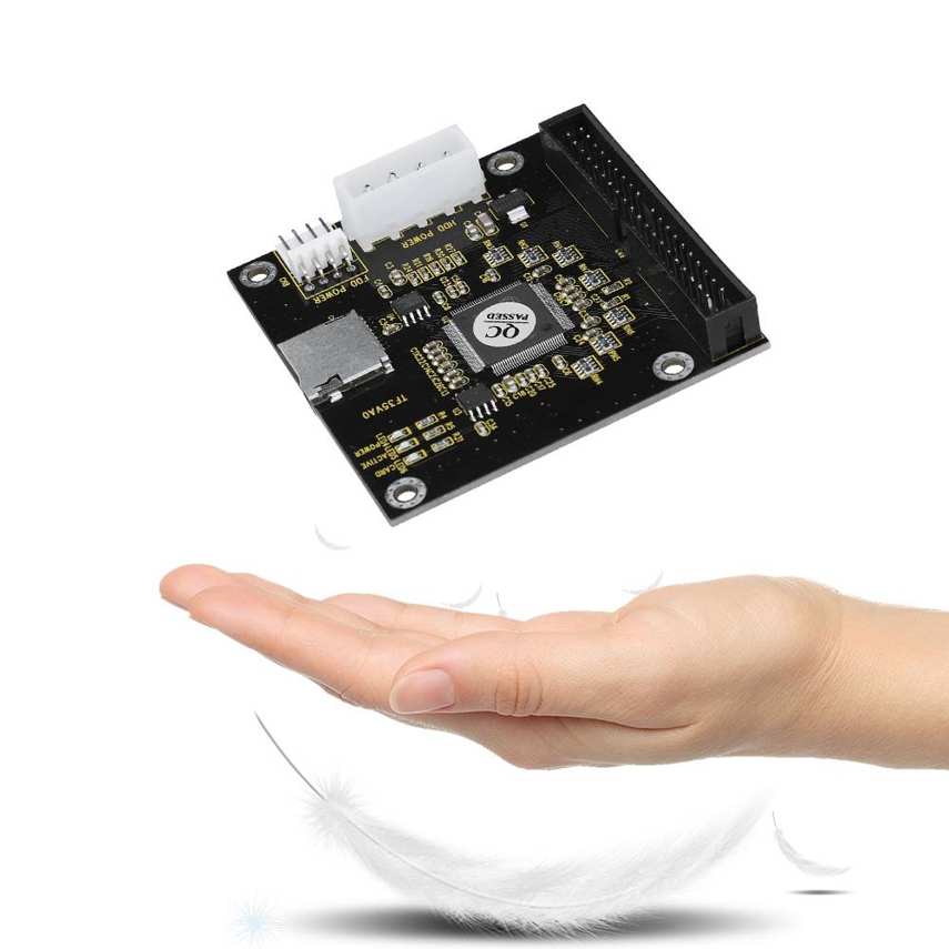 NEW Micro SD/TF/SDXC Memory Card to 2.5" 40pin IDE Male Adapter For PC Desktop. 