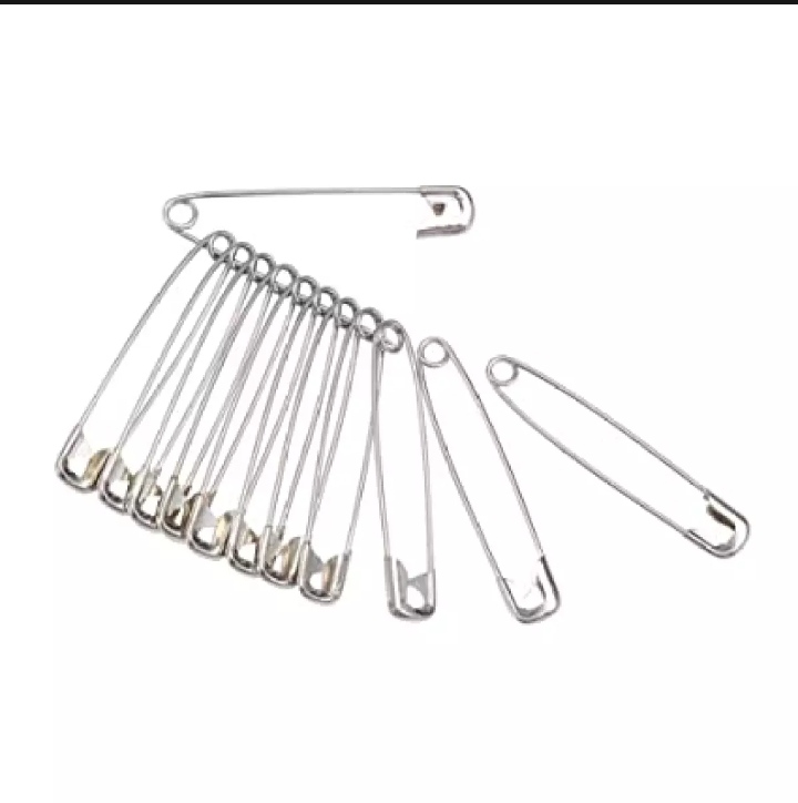 Safety Pins, Saree Pins For Women Silver Colour - 03 Sets