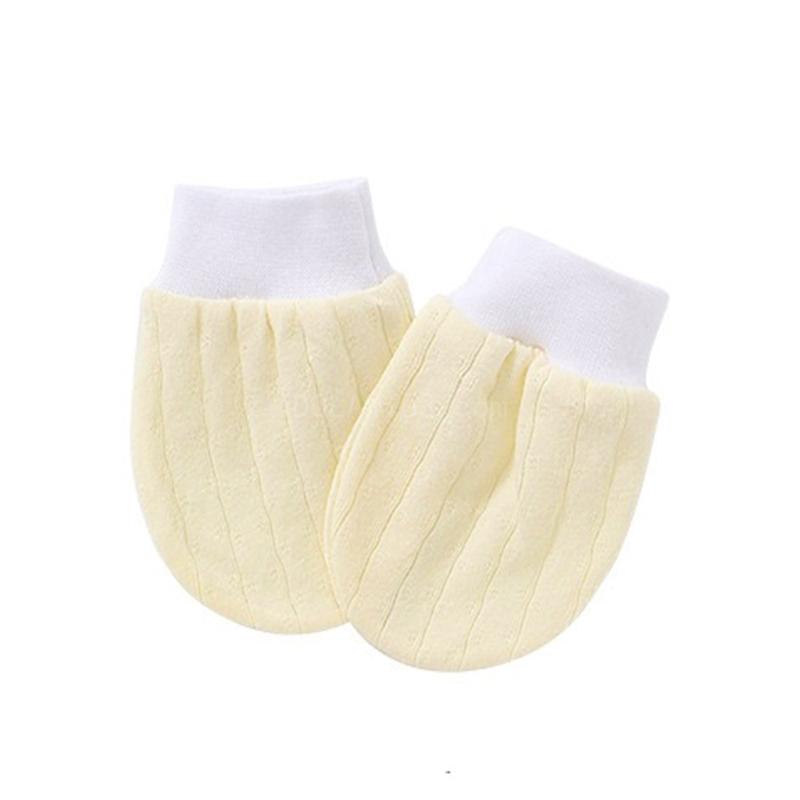 1 Pair Cotton Baby Infant Anti Scratching Gloves Anti-eat Hand Anti-Grab Face Protect Newborn for Protection Face Mitt. 