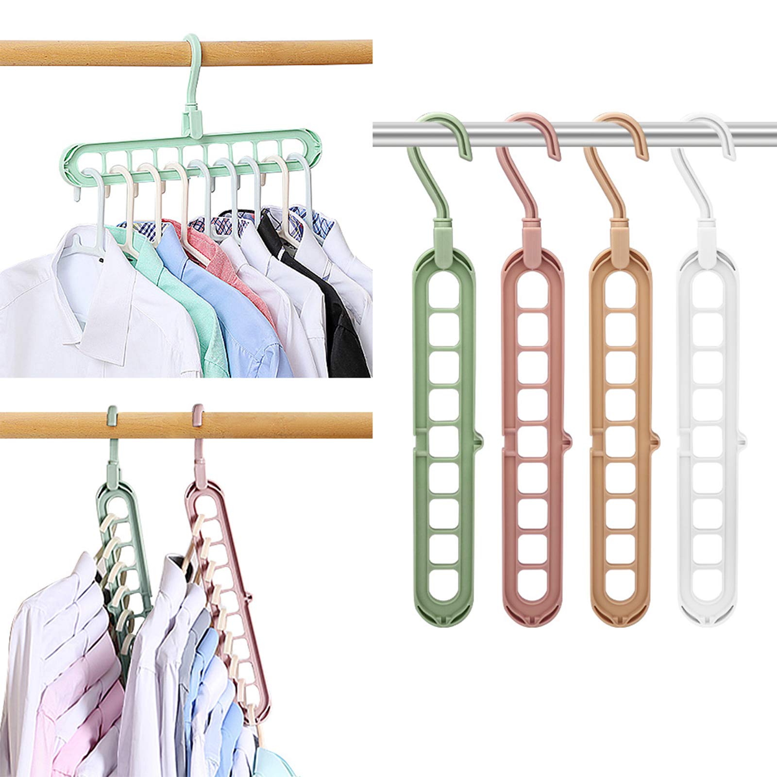 Magic Space Saving Clothes Hangers Multifunctional Smart Closet