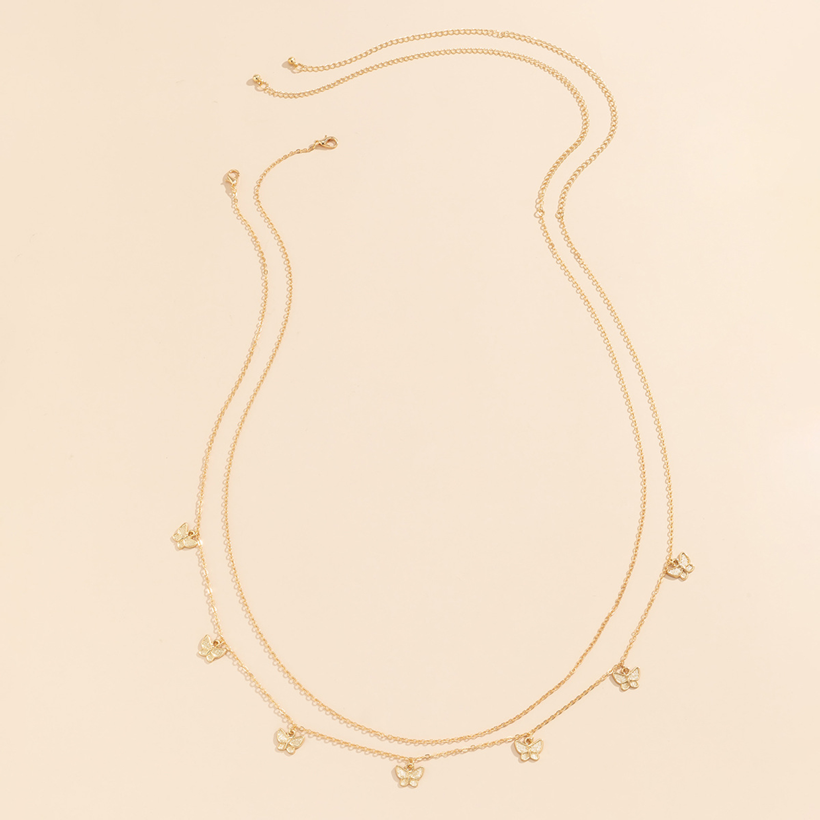 Carat Belly Chains Exquisite Adjustable Multilayer Waist Chains. 