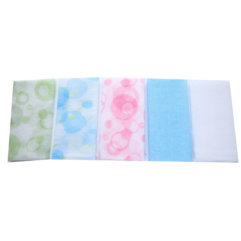 Nylon Wash Cloth Towel Beauty Body Skin Exfoliating Shower Bathroom Washing　GENGLI. 