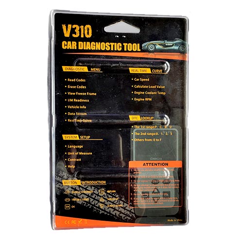 V310 Diagnostic Tool. 