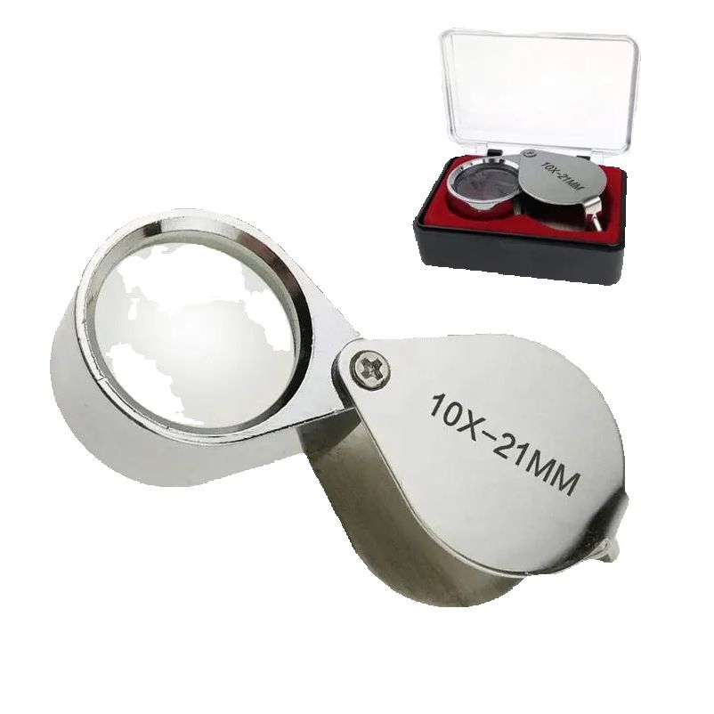Magifier Lens 10x Triplet Loop With Velvet Storing Box - 12 Months ...