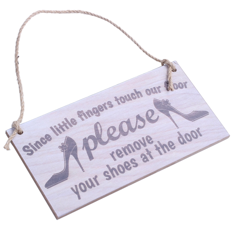 Door Little Shoes For Your Fingers Remove Your Shoes' Cast Iron