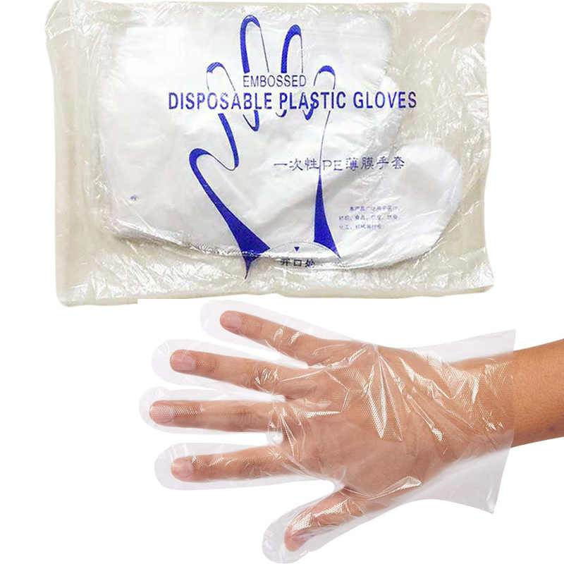 disposable plastic gloves