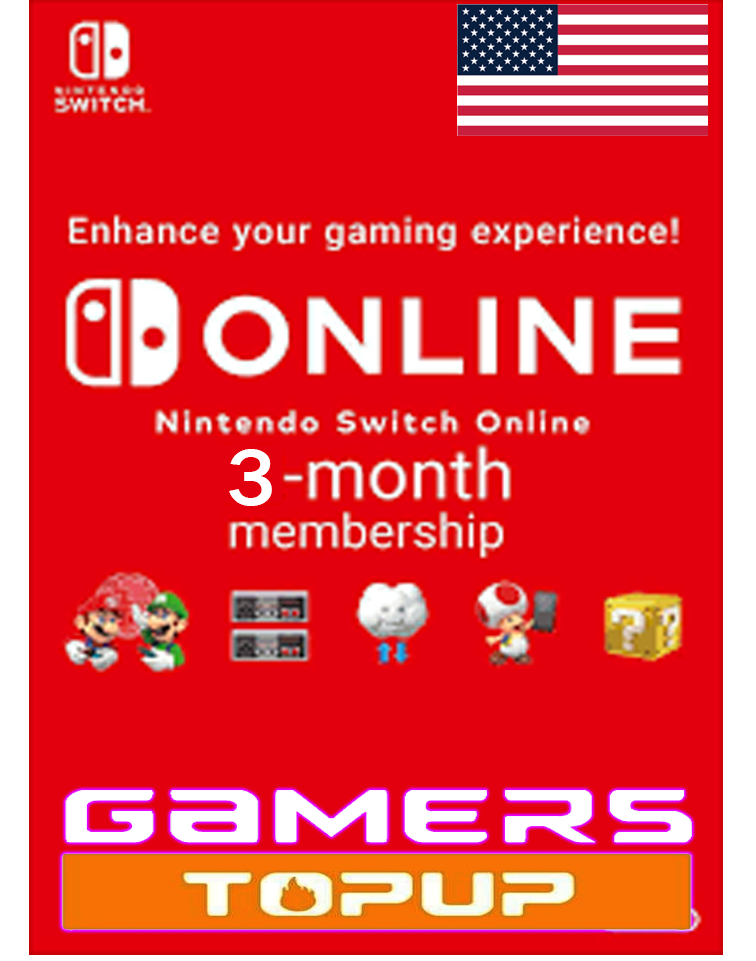 nintendo switch online 3 months