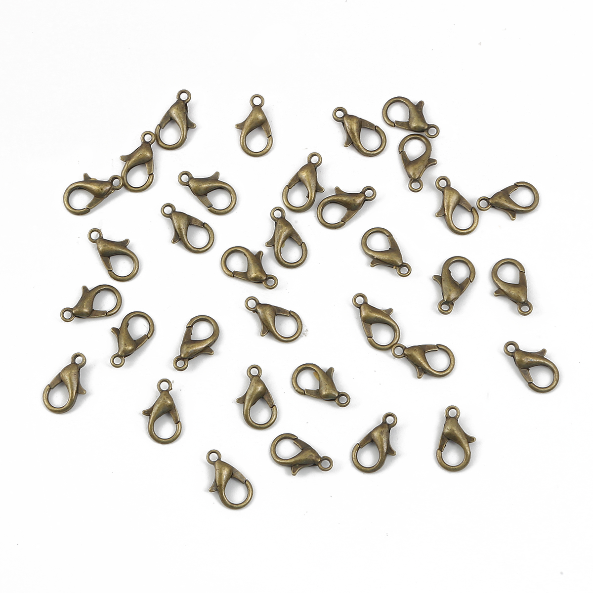 2050Pcs/Bag Alloy Lobster Clasps Hooks Chain For Bracelet Necklace DIY