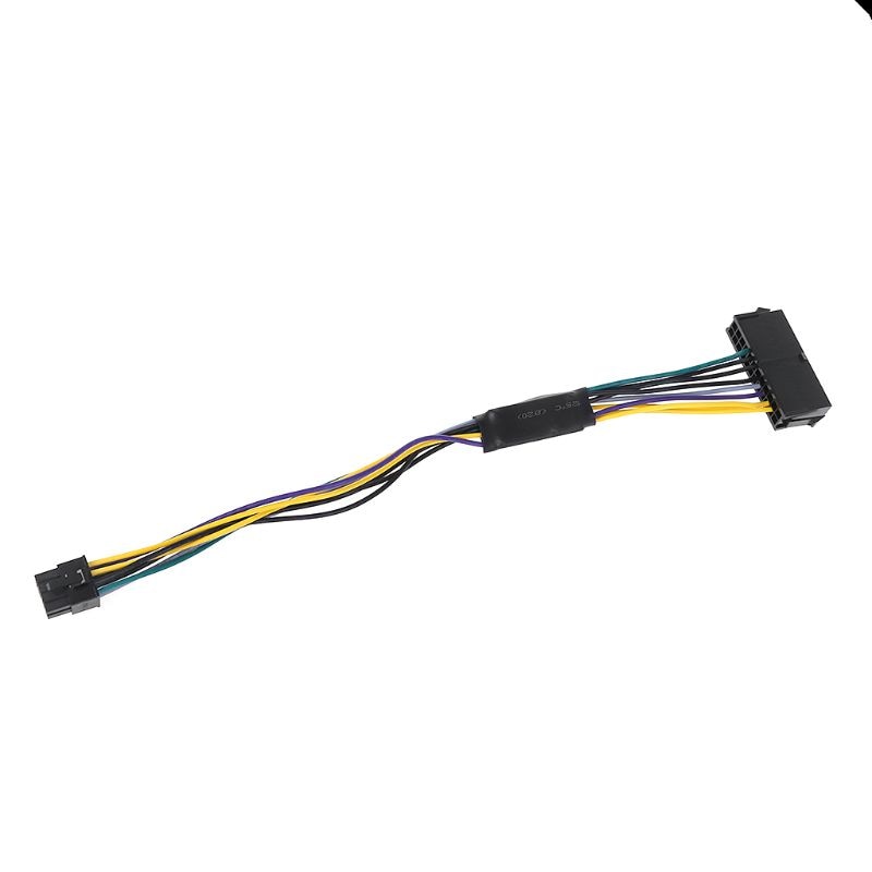 ATX 24P to 8P Power Supply Adapter Conventer Cable Cord Wire for Dell 24Pin to 8Pin Optiplex 3020 7020 9020 Motherboard Server. 