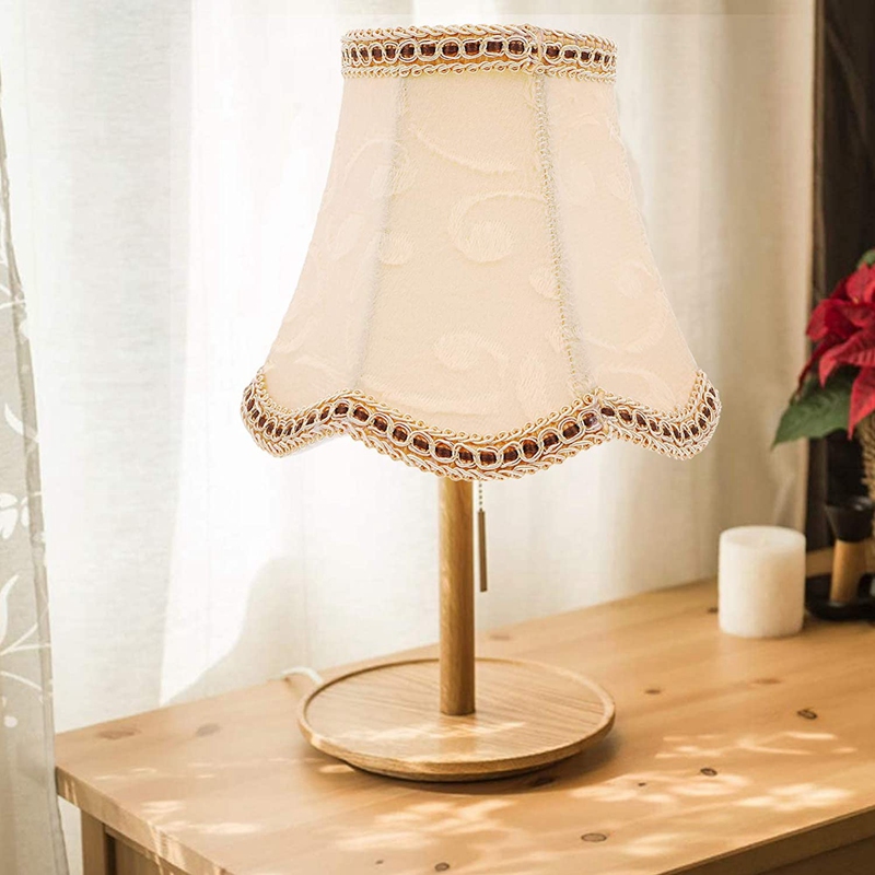Table Lamp Shade Fabric Cloth Clip on Light Shades Lamp Cover Drum Shade Lampshade Bulb for Floor Lamp Home. 