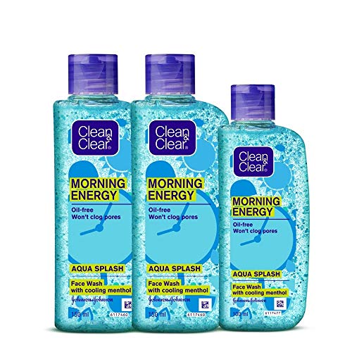 Clean & Clear Morning Energy Aqua Splash (Buy 2 150ml Get 100ml Free) (FROM INDIA SAB)
