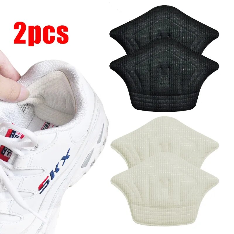 【KuaKe Mall】2 Stuks Schoenen Pads Sport Schoen Hak Kussen Pad Verstelbare Inserts Inlegzolen Kan Worden Gesneden Hak Sticker binnenzool