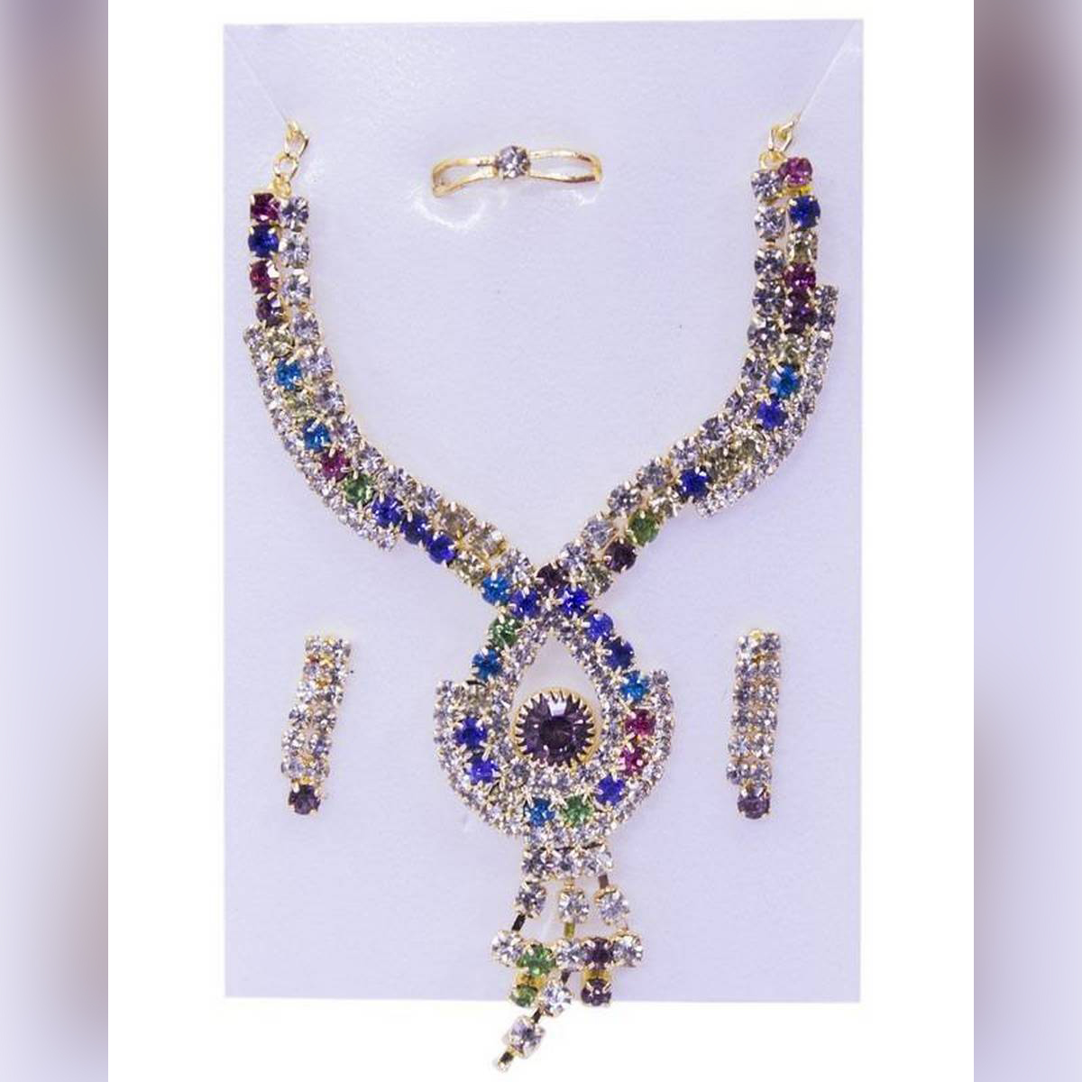 Women's Multicolor Jewellery Set