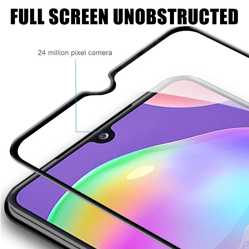 9D Protective Glass For Samsung Galaxy A10s A11 A20 A21s A30s A50s A51 A52 A71 A72 A80 A81 A90 A91 M01s M02s M03s M10s M20 M21s M30s M31s Prime M51 M52 M62 Tempered Glass Shining Edge Film Full Glue Samsung Screen Protector. 