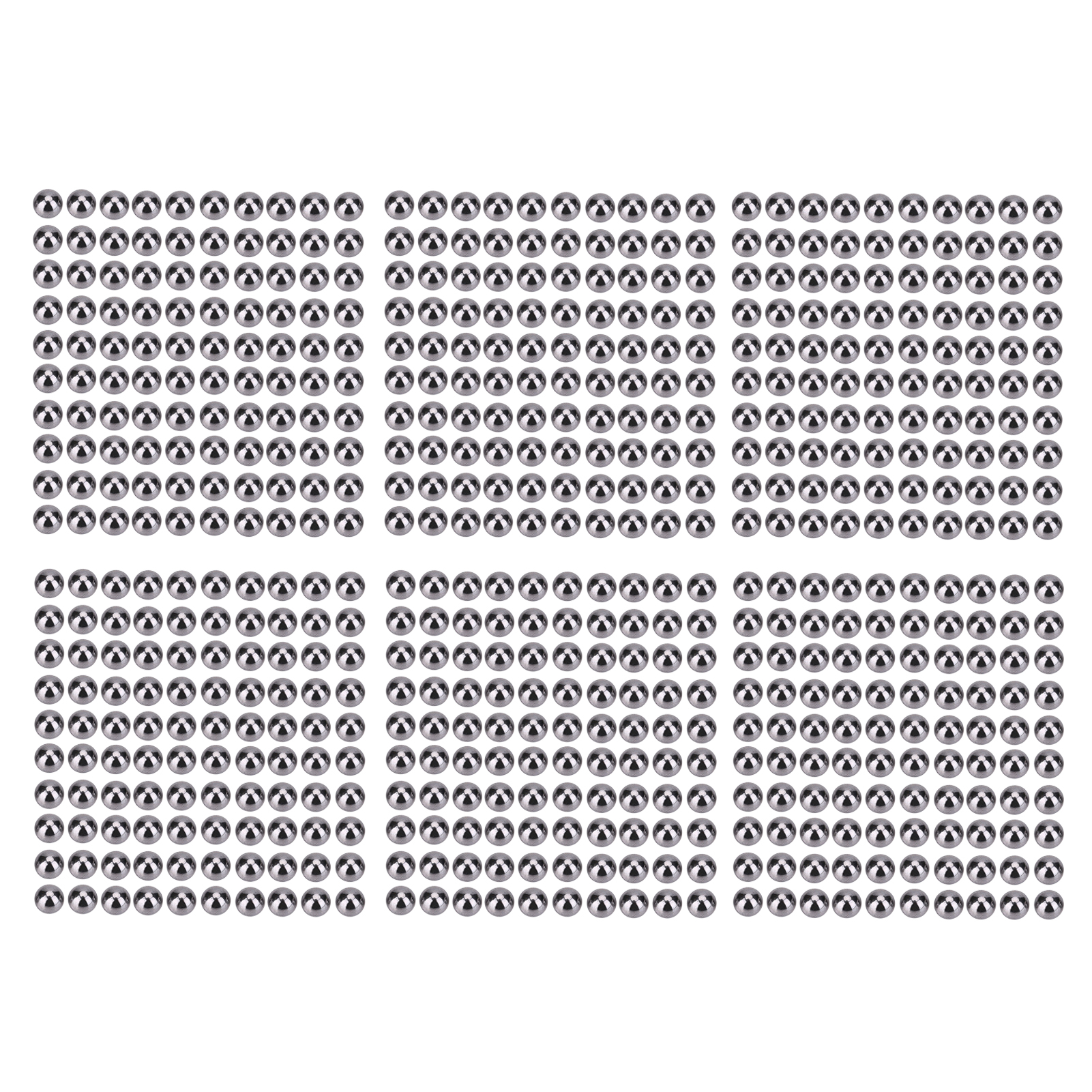 600Pcs 4.5mm Steel Ball Hunting Catapult Slingshot Bearing Ammo Adult Game