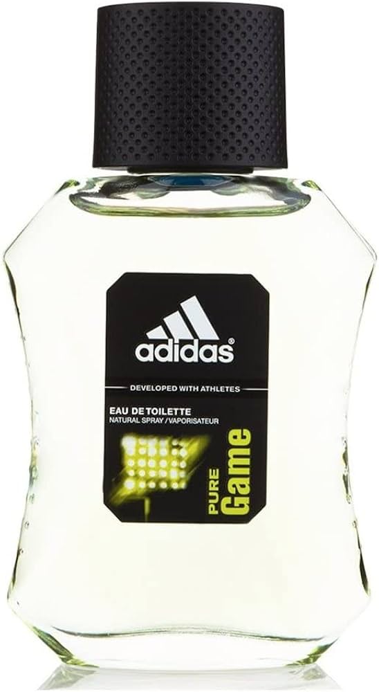 Adidas Pure Game 100ml Eau De Toilette Spray Perfume Scent  [100ml]. 