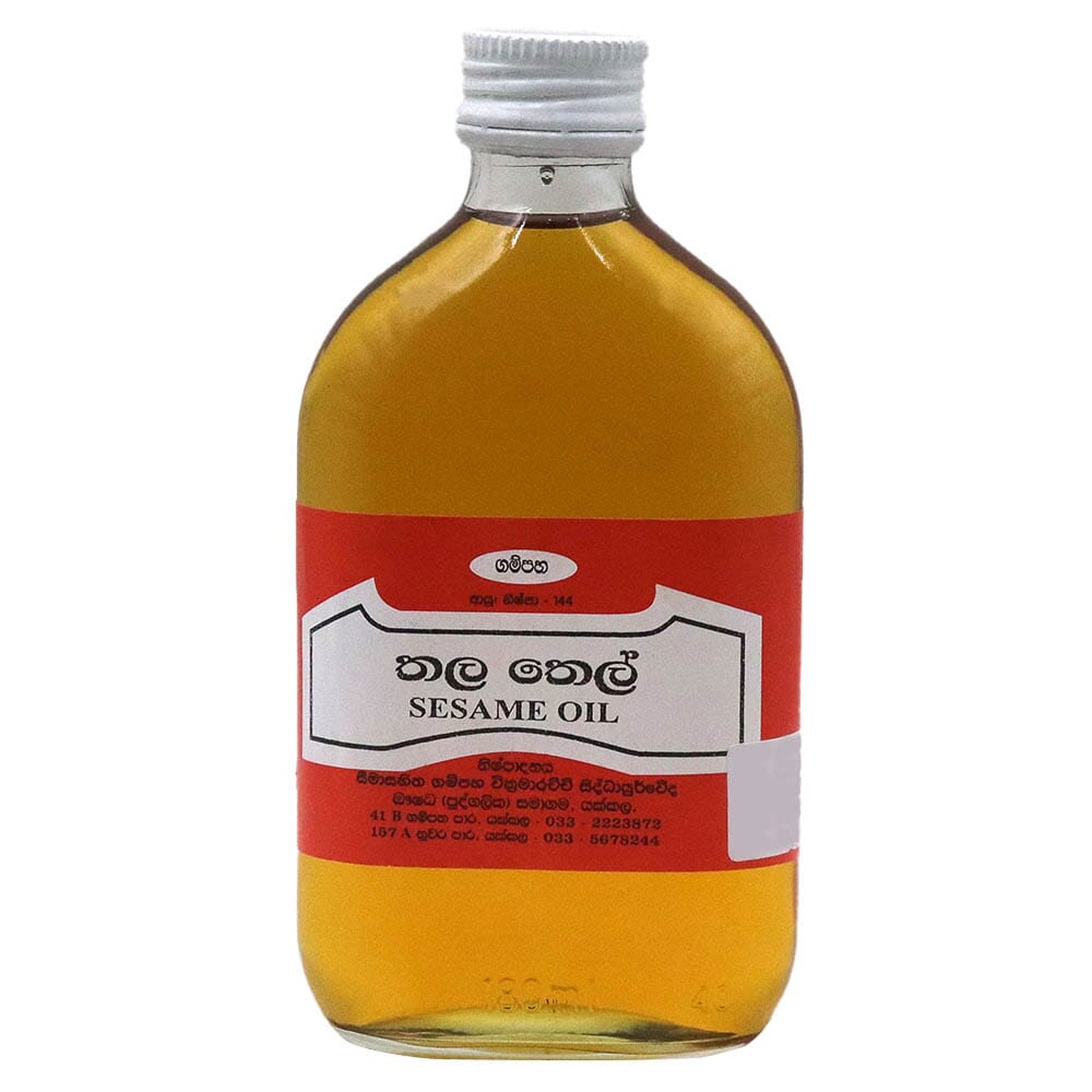 Pure Sesame Oil 180 ml, Thala Thel, Gampaha Wickramarachchi Pure Sesame Oil