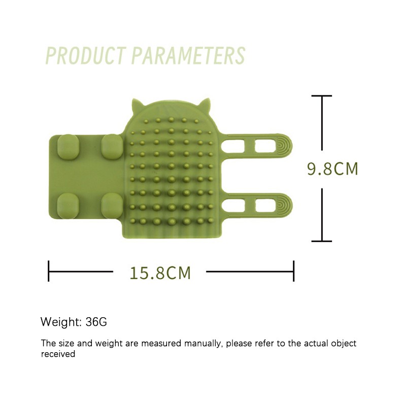 1PC Pet Cat Hair Removal Massage Comb Cat Scratching Brush Kitten Grooming Self-cleaning Corner Cat Scratching Board Comb. 