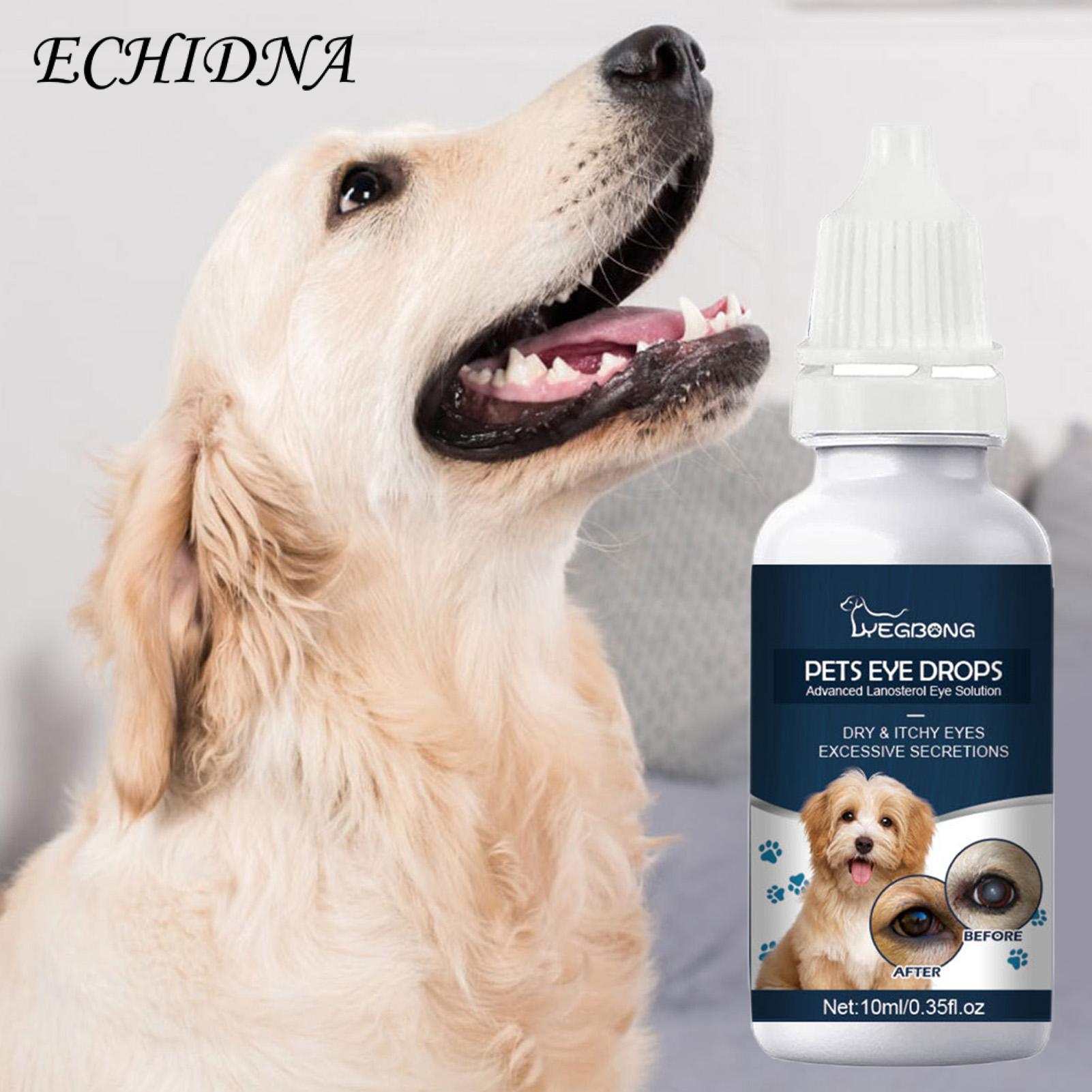 ECHIDNA Pet Eye Drops High Efficiency Dog Allergy Symptoms Eye Wash Drops. 