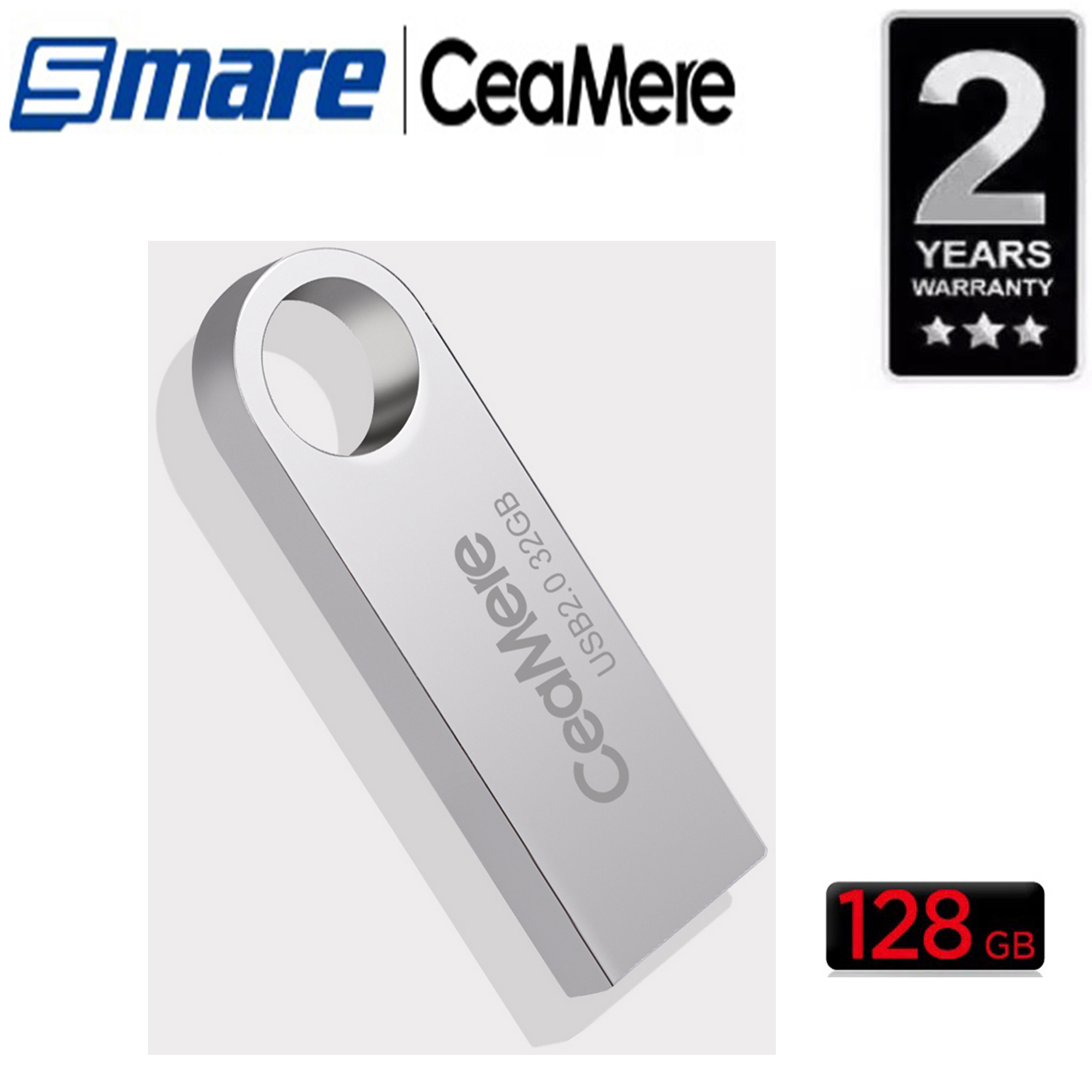 CeaMere CMC3 8GB 16GB 32GB 64GB 128GB Black Gold Silver Rose Pink USB Pen Flash Drive