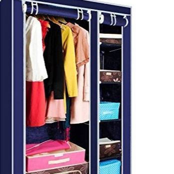 2 Door Wardrobe - Alumari - Cupboard_Fancy and Portable Foldable ...