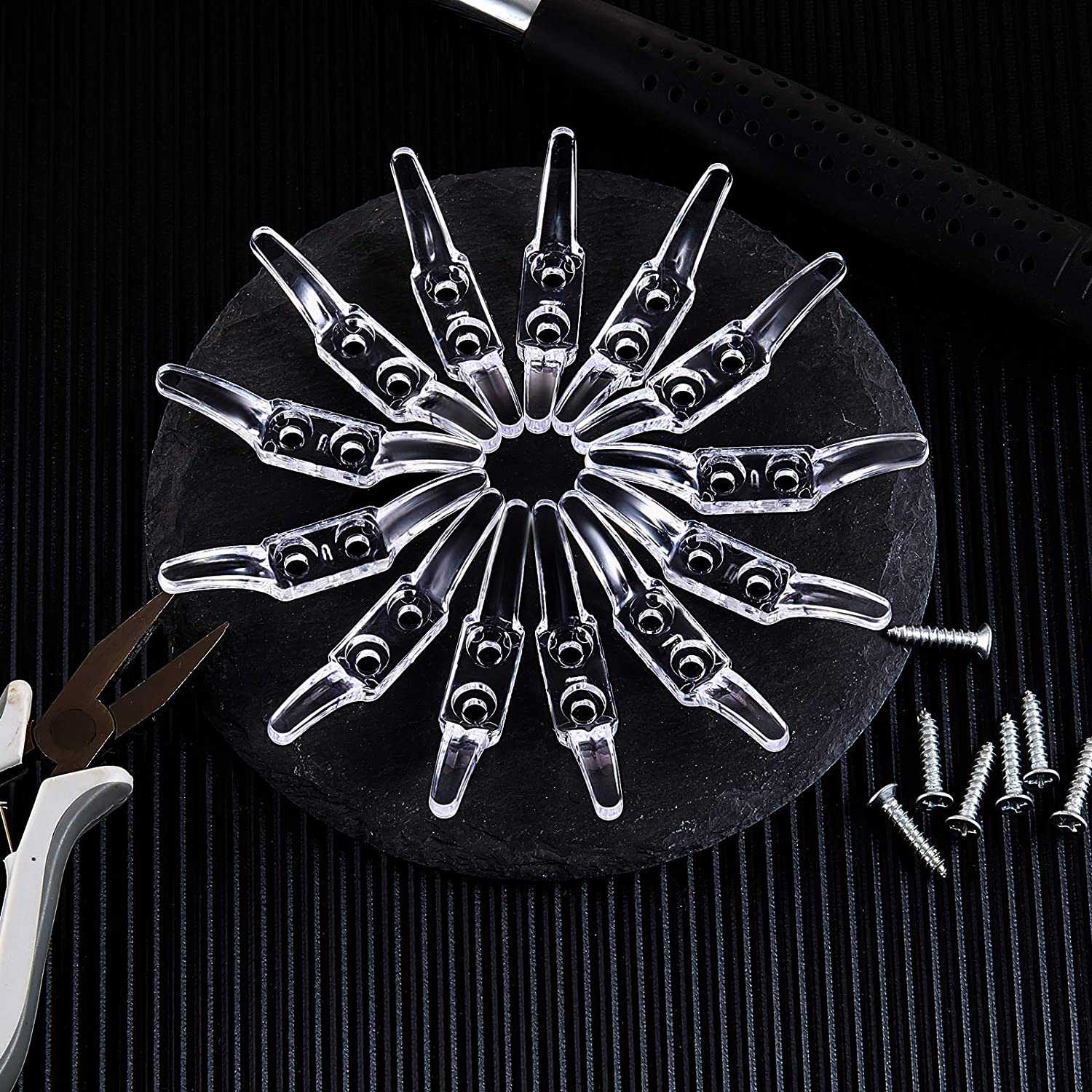 20Pcs Blind Cord Safety Cleat Blind Rope Cleat Window Cord Cleat for Home Office Window Blinds Curtains Sun Shades Ropes. 