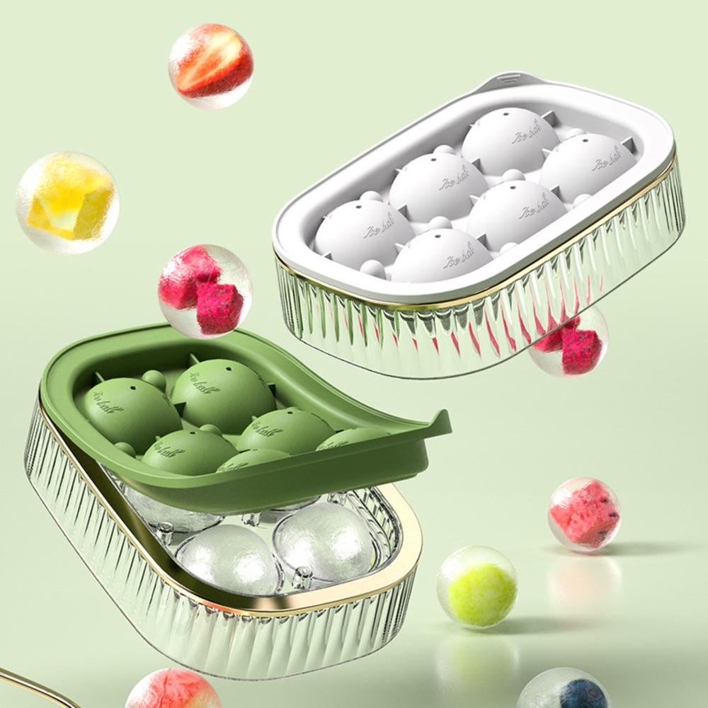 Large Ice Mould Ice Ball Maker Ice Box For Ice Shape Cocktail Use Sphere Round Ball DIY Home Bar Party Ice Cube Tray Maker Tools. 