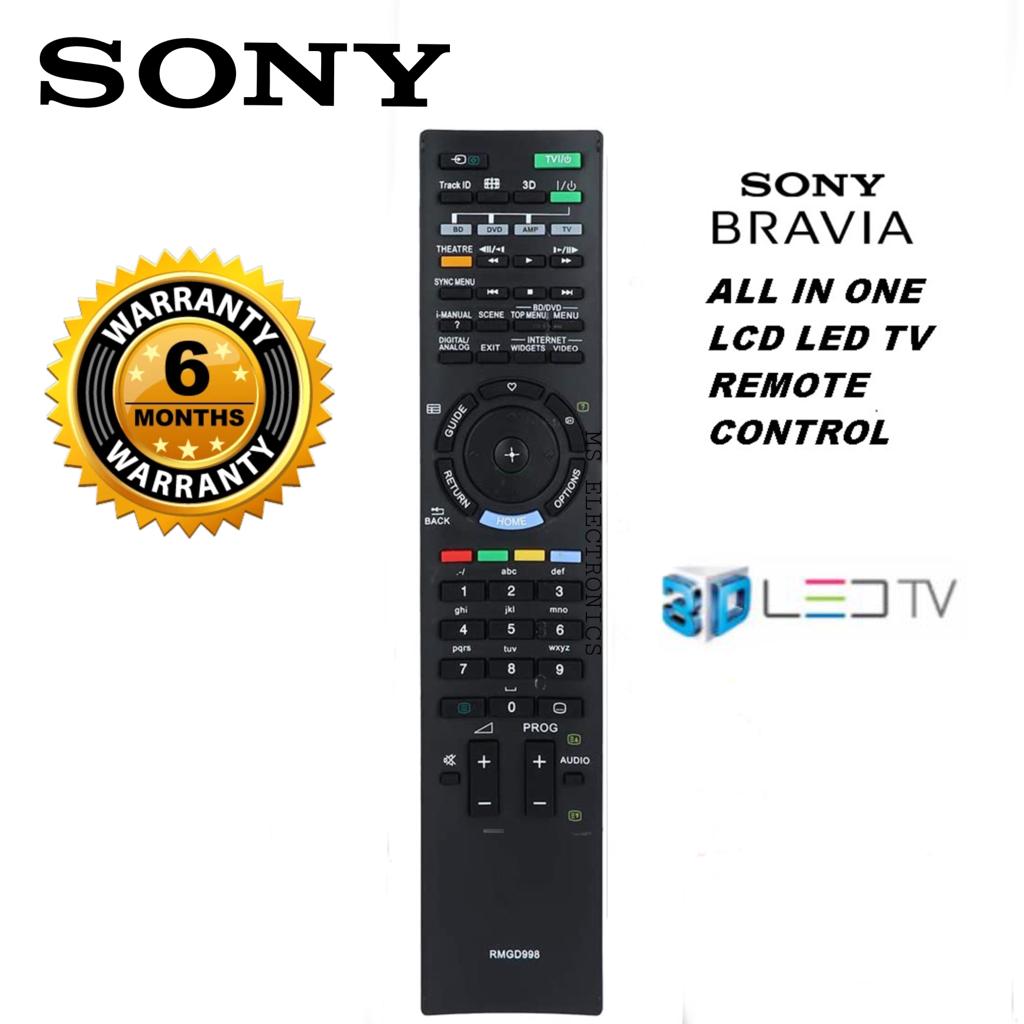 Sony Bravia LED Smart Tv Remote controller